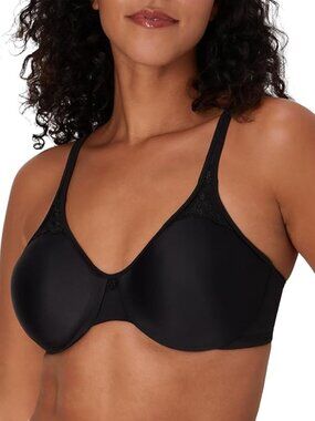 ✨ Bali Passion for Comfort Minimizer Underwire Bra 42C NWT 3385 Black